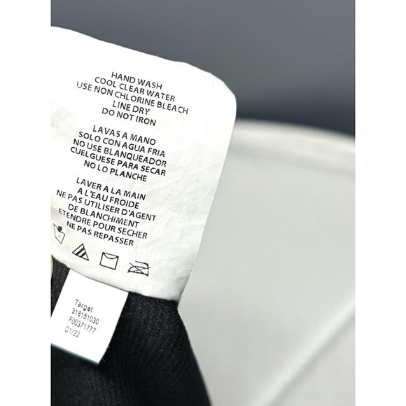 Humankind x Target Swimsuit Small Black Rainbow Pride One-Piece Unisuit - Picture 10 of 16